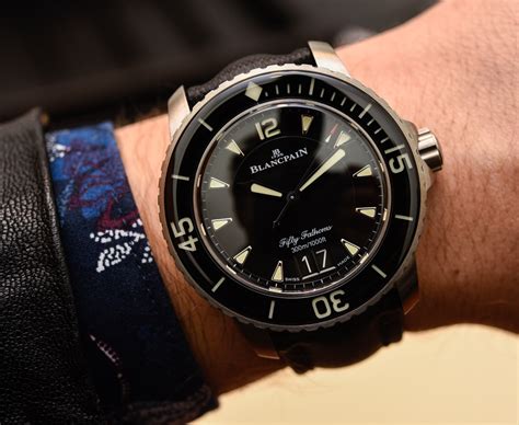 rolex submariner blancpain fifty fathoms release date|Blancpain fifty fathoms review.